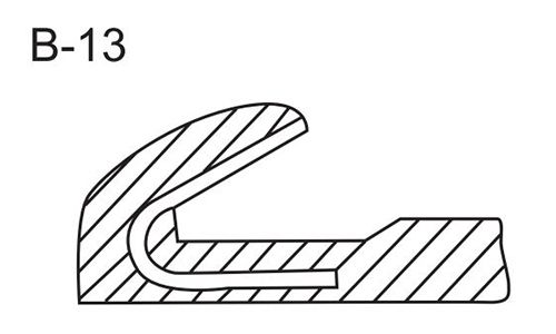 Тип крючка для резиновой и полиуретановой сетки 